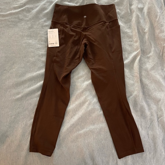 Salutation Stash 7/8 Tight Brown Athleta Leggings - Picture 5 of 8